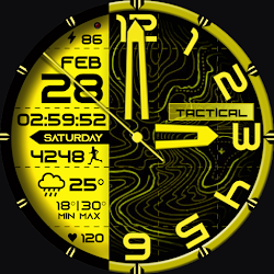 Tactical Pro Hybrid Watch Face