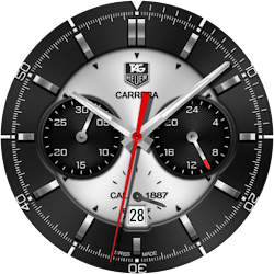 TAG HEUER CARRERA WATCH FACE