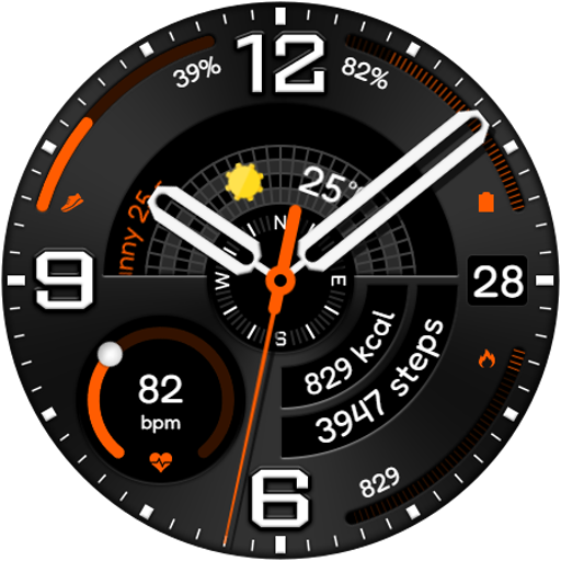 Titan Ultra WS03 Watch face