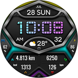 DIGI TRANSOMA WS19 Watch face