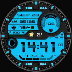 Unique Digital Watch Face