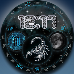 SCORPIO: Zodiac Watch Face