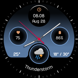 Analog watchface A4