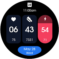 Digital Watchface D4