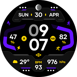 Vision 2: Digital Watch Face