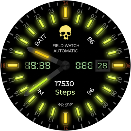 24H ONLY Analog WF Wear OS 5+