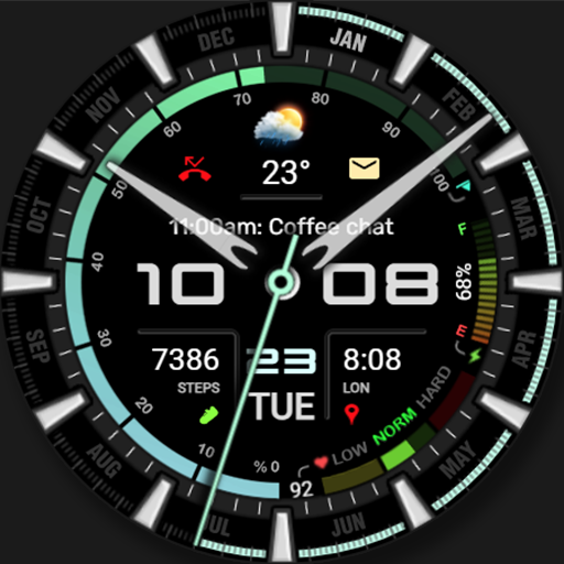 WFP 322 Hybrid Watch Face