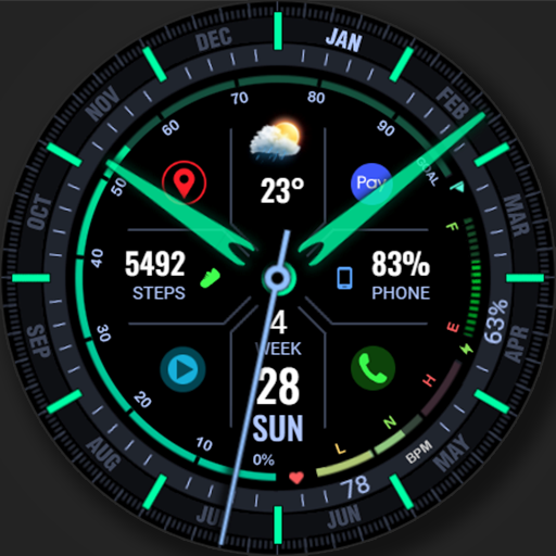 WFP 323 Analog Watch Face