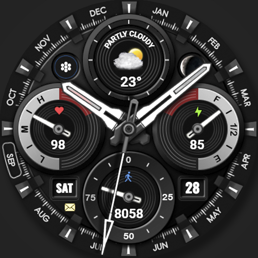 WFP 338 Analog watch face