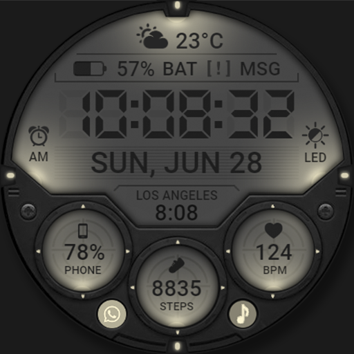 WFP 355 Tactical Watch face