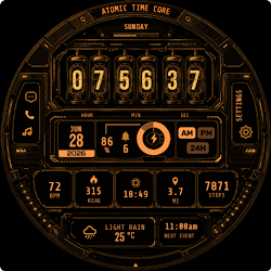 Atomic Time Core Watch Face