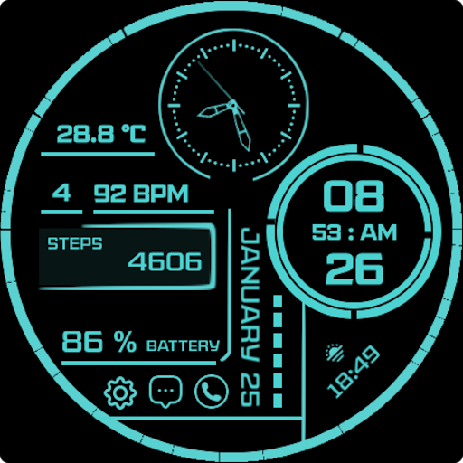 Cyber Plus Watch Face