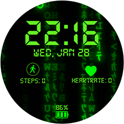 Matrix Watchface