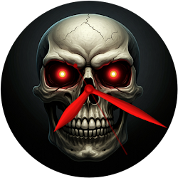 Simple Skull Watch Face