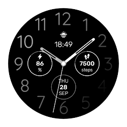WES18 - Gradient Watch Face