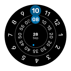 WES19 - Rotating Circles Watch