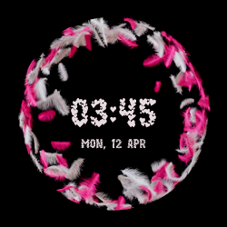 Feather Falling Live Watchface