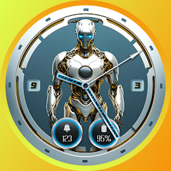 Futuristic Robot Watchface PRO