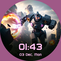 Futuristic Robot Watch Faces