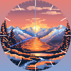 Pixel Snow Watch - Analog