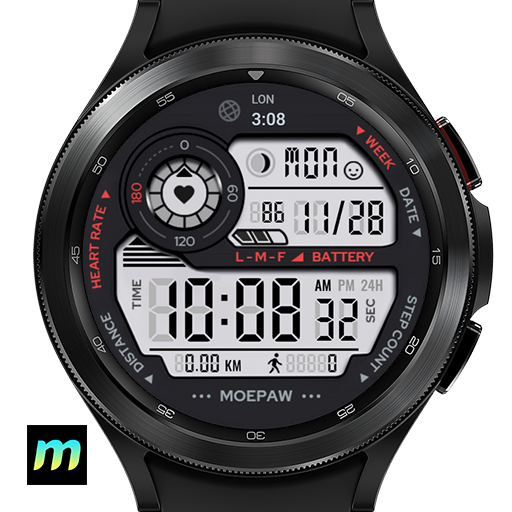 Moepaw LED 2 Watch Face