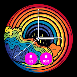 Rainbow Colorful Watch Faces