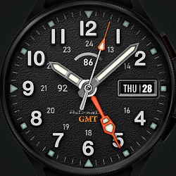GMT 007 Analog Watch face