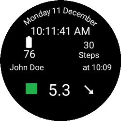 WatchGlucose Digital Face