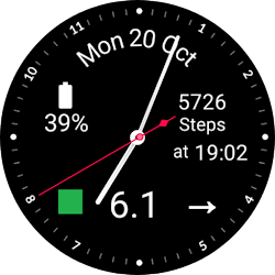 WatchGlucose Analog Face