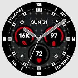 Starlyn analog watch face
