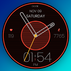 Miami Vice Hybrid Watch Face