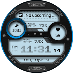 Digital Vision Watch Face
