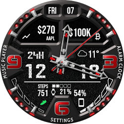 Metrix Hybrid Watch Face