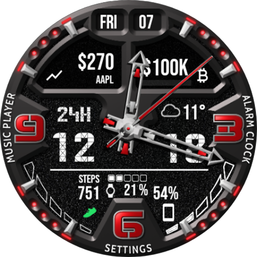 Metrix Hybrid Watch Face