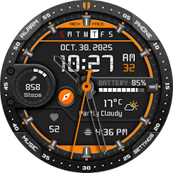 Novus Watch Face: Hybrid