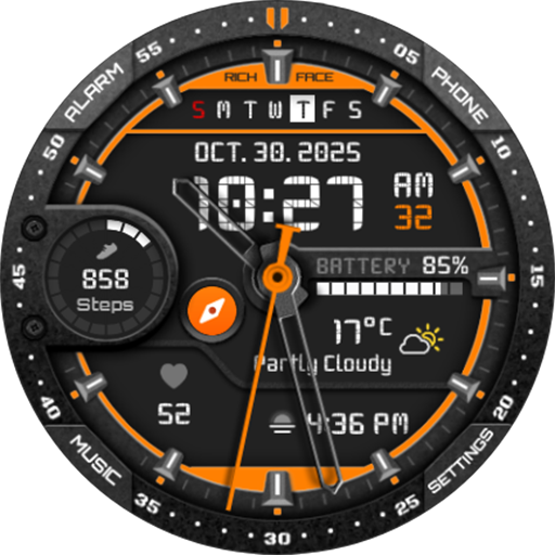 Novus Watch Face: Hybrid