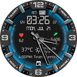 Vortex Time Watch Face