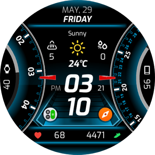 SmartDrive Watch Face