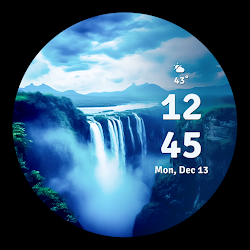 Waterfall Watch Face