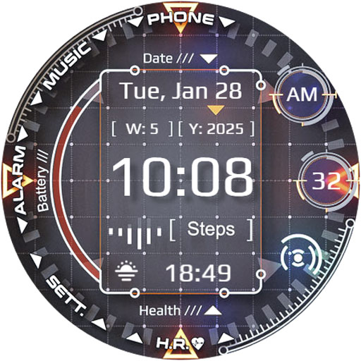 HUD Digital Animated